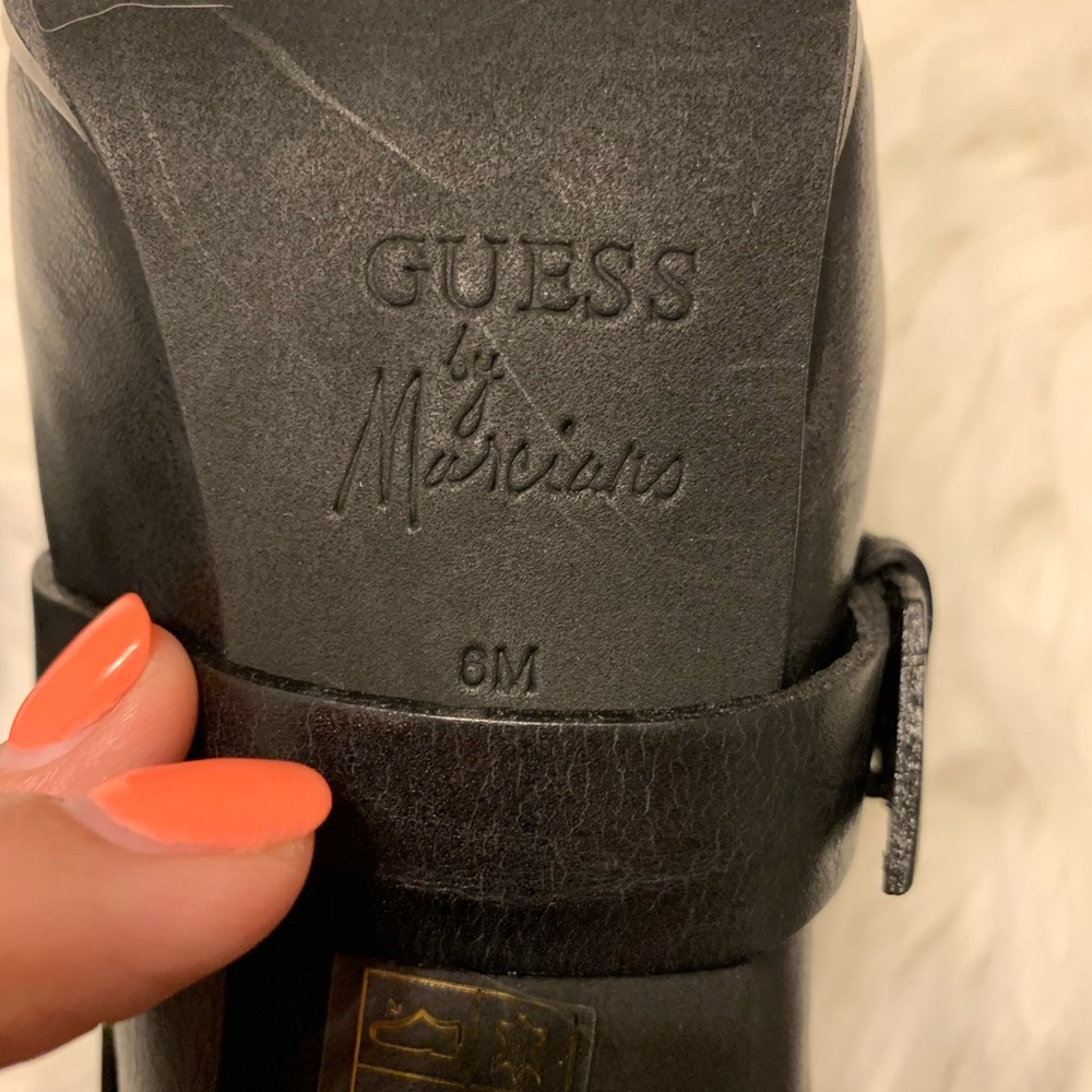 Guess by Marciano Neva black leather oxford bootie - Picture 8 of 8